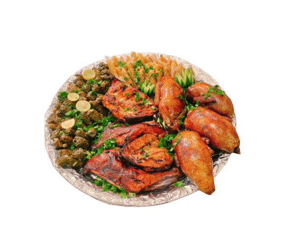 مطبخ سمسة ورق عنب نص ك + نص ك كرنب + 4 حمام محشى + فرخه مشوية