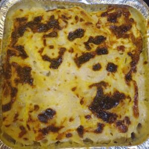 صنيه بشاميل حجم وسط لحم بلدي ب٢٥٠ج